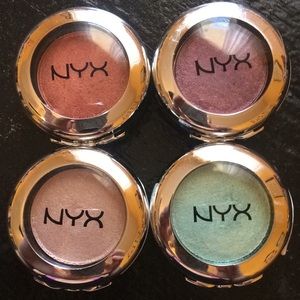 3/$15 - Lot of 4 NYX Prismatic Eyeshadows